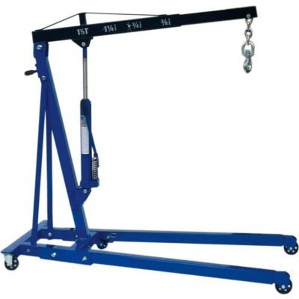 K-Tool International 1.5 Ton Foldable Engine Crane W/ Fast Rise (XD), Integrated Supply Network, Mfr#: 63421A